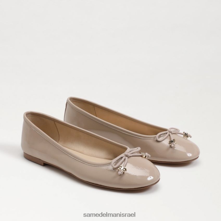 d7a0d7a9d799d79d_d794d6b7d7a0d7a2d6b8d79cd6b8d794_sam_edelman_d7a9d798d795d797_d791d79cd798_d7a4d79cd799d7a6d799d794_d79cd795.jpg נשים הַנעָלָה Sam Edelman שטוח בלט פליציה לוקס פטנט צ'אי לאטה 4XL22X295 - Image 1
