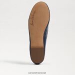 נשים הַנעָלָה Sam Edelman שטוח בלט פליציה לוקס הצי הדסון 4XL22X292 - Image 6