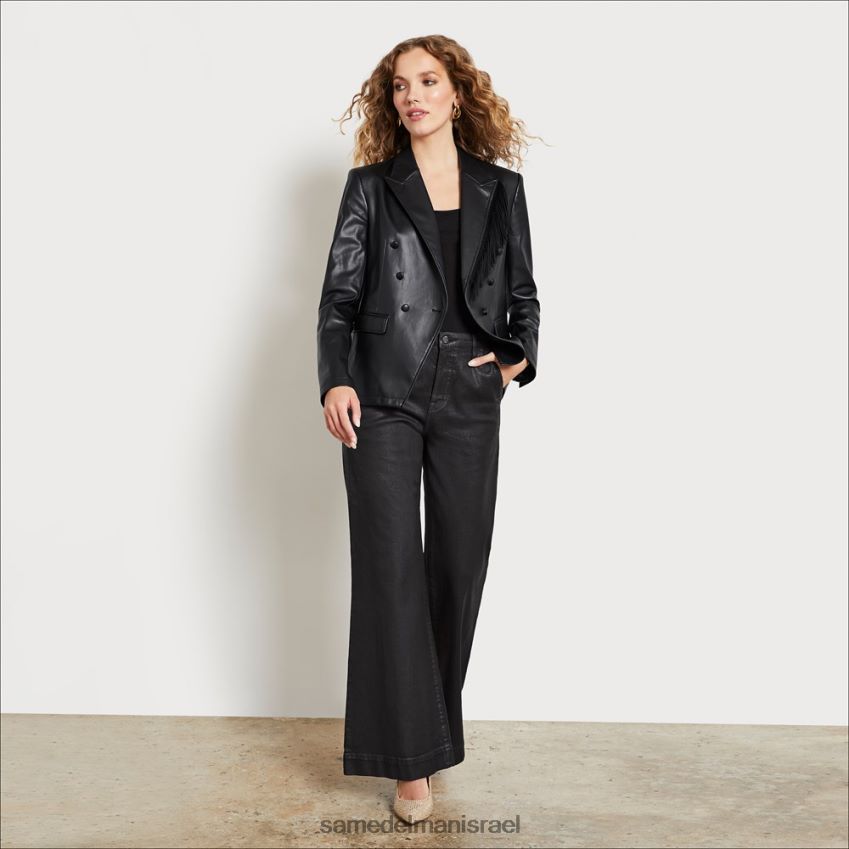 d7a0d7a9d799d79d_d79cd791d795d7a9_sam_edelman_d791d79cd799d799d796d7a8_imogen_d7a9d795d79cd799d799d79d_d7a9d797d795d7a8d799d79d_.jpg נשים לבוש Sam Edelman בלייזר imogen שוליים שחורים 4XL22X1262 - Image 1
