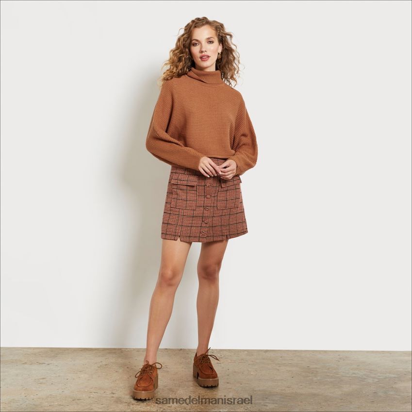 d7a0d7a9d799d79d_d79cd791d795d7a9_sam_edelman_d797d7a6d790d799d7aa_d7a7d790d7a8d794_d79ed7a9d795d791d7a6d7aa_d790d799d7a0d793.jpg נשים לבוש Sam Edelman חצאית קארה משובצת אינדי 4XL22X1268 - Image 1