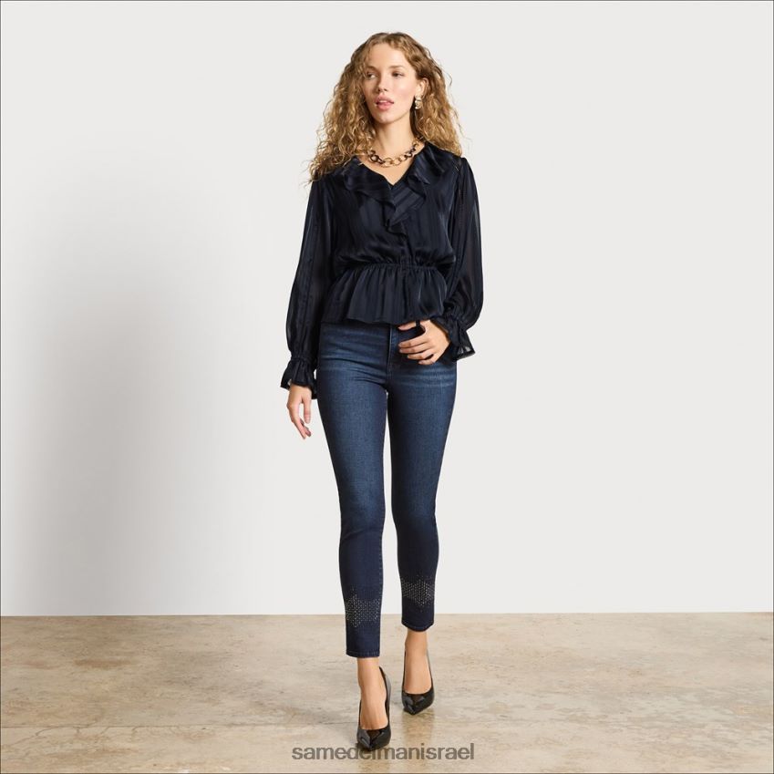 d7a0d7a9d799d79d_d79cd791d795d7a9_sam_edelman_d798d795d7a4_d795d7a8d79ed795d7a0d798_d7a2d79d_d7a9d7a8d795d795d79c_d790d7a8d795.jpg נשים לבוש Sam Edelman טופ ורמונט עם שרוול ארוך שָׁחוֹר 4XL22X1283 - Image 1