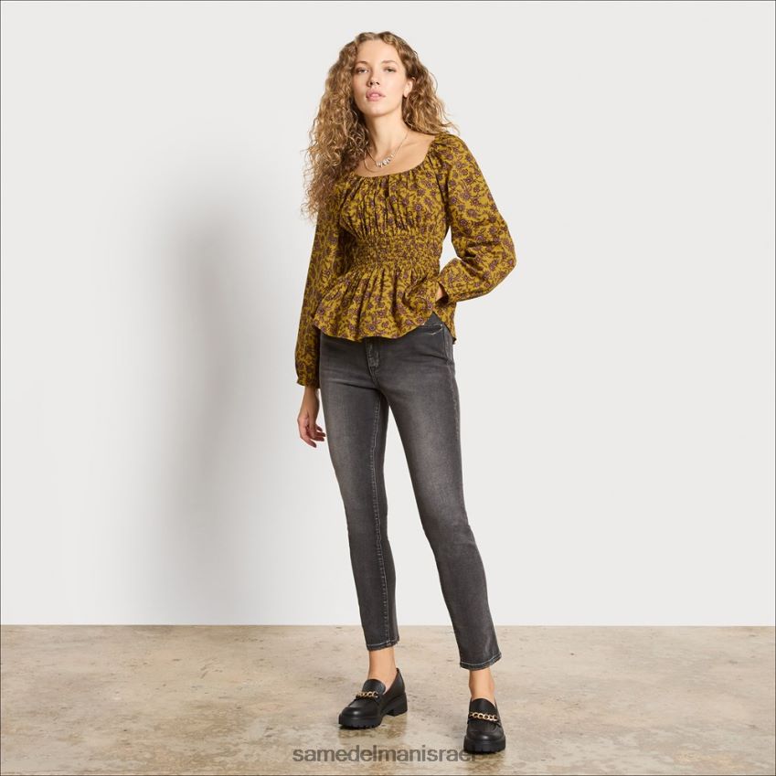 d7a0d7a9d799d79d_d79cd791d795d7a9_sam_edelman_d798d795d7a4_d7a1d799d79cd799d790d79f_d7a2d79d_d7a9d7a8d795d795d79c_d790d7a8d795.jpg נשים לבוש Sam Edelman טופ סיליאן עם שרוול ארוך שמן זית 4XL22X1290 - Image 1