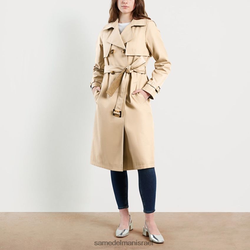 d7a0d7a9d799d79d_d79cd791d795d7a9_sam_edelman_d79ed7a2d799d79c_d798d7a8d7a0d7a5_d797d792d795d7a8d794_d79cd6b4d791d7a0d6b6d794_.jpg נשים לבוש Sam Edelman מעיל טרנץ' חגורה לִבנֶה 4XL22X1176 - Image 1