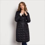 נשים לבוש Sam Edelman מעיל טרנץ' מרופד פרווה מלאכותית שָׁחוֹר 4XL22X1279