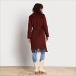 נשים לבוש Sam Edelman מעיל פרנזים לעטוף חגורה עַרמוֹן 4XL22X1238 - Image 4