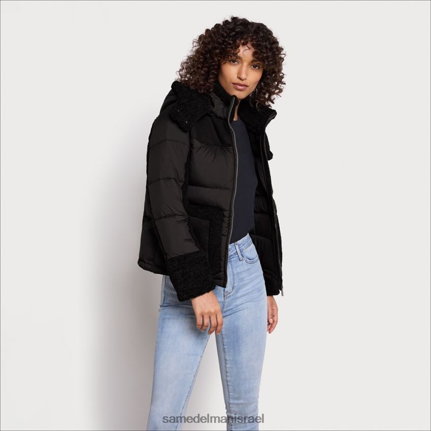 d7a0d7a9d799d79d_d79cd791d795d7a9_sam_edelman_d7a4d797d796d7a0d799d7aa_d7a7d7a6d7a8d794_d7a2d79d_d791d7a8d793d7a1_d7a9d6b8d781.jpg נשים לבוש Sam Edelman פחזנית קצרה עם ברדס שָׁחוֹר 4XL22X1161 - Image 1