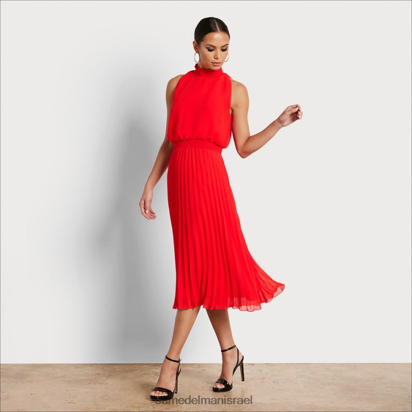 d7a0d7a9d799d79d_d79cd791d795d7a9_sam_edelman_d7a9d79ed79cd7aa_d79ed799d793d799_d7a2d79d_d7a6d795d795d790d7a8d795d79f_d792d791.jpg נשים לבוש Sam Edelman שמלת מידי עם צווארון גבוה אלמוג 4XL22X1072 - Image 1
