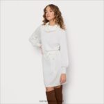 נשים לבוש Sam Edelman שמלת מיני צווארון צב אקרו 4XL22X1145 - Image 2