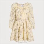נשים לבוש Sam Edelman שמלת מיני rainey פרחוני צהוב 4XL22X1181 - Image 5