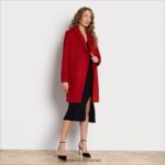 נשים לבוש Sam Edelman תערובת צמר טווס אָדוֹם 4XL22X1239 - Image 2