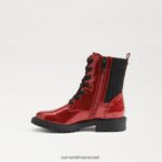 ילדים הַנעָלָה Sam Edelman אתחול קרבי של lydell אדום אודם 4XL22X1012 - Image 4