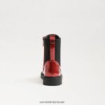 ילדים הַנעָלָה Sam Edelman אתחול קרבי של lydell אדום אודם 4XL22X1012 - Image 5