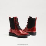 ילדים הַנעָלָה Sam Edelman אתחול קרבי של lydell אדום אודם 4XL22X1012 - Image 7