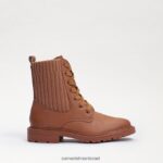 ילדים הַנעָלָה Sam Edelman אתחול קרבי של lydell זה cuoio עור חום 4XL22X1009 - Image 2