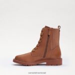 ילדים הַנעָלָה Sam Edelman אתחול קרבי של lydell זה cuoio עור חום 4XL22X1009 - Image 4