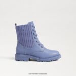 ילדים הַנעָלָה Sam Edelman אתחול קרבי של lydell סגול מאובק 4XL22X1011 - Image 2