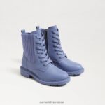 ילדים הַנעָלָה Sam Edelman אתחול קרבי של lydell סגול מאובק 4XL22X1011