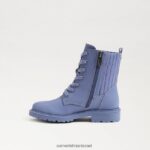 ילדים הַנעָלָה Sam Edelman אתחול קרבי של lydell סגול מאובק 4XL22X1011 - Image 4