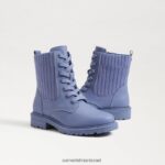 ילדים הַנעָלָה Sam Edelman אתחול קרבי של lydell סגול מאובק 4XL22X1011 - Image 7