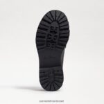 ילדים הַנעָלָה Sam Edelman טולי לופר עור קופסה שחורה 4XL22X922 - Image 6