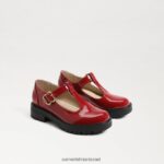 ילדים הַנעָלָה Sam Edelman לופר סוליה של taelor lug אדום כהה 4XL22X932