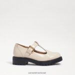 ילדים הַנעָלָה Sam Edelman לופר סוליה של taelor lug עור קופסת שנהב מודרני 4XL22X928 - Image 2