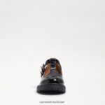 ילדים הַנעָלָה Sam Edelman לופר סוליה של taelor lug עור קופסה שחורה 4XL22X927 - Image 3