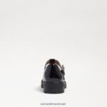 ילדים הַנעָלָה Sam Edelman לופר סוליה של taelor lug עור קופסה שחורה 4XL22X927 - Image 5