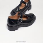 ילדים הַנעָלָה Sam Edelman לופר סוליה של taelor lug עור קופסה שחורה 4XL22X927 - Image 7