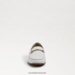 ילדים הַנעָלָה Sam Edelman לוריין ביט לופר לבן בוהק 4XL22X897 - Image 3