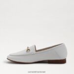 ילדים הַנעָלָה Sam Edelman לוריין ביט לופר לבן בוהק 4XL22X897 - Image 4