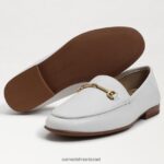 ילדים הַנעָלָה Sam Edelman לוריין ביט לופר לבן בוהק 4XL22X897 - Image 7