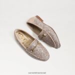 ילדים הַנעָלָה Sam Edelman לוריין ביט לופר לאטה ורוד 4XL22X907 - Image 7