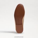 ילדים הַנעָלָה Sam Edelman לוריין ביט לופר עור עלי זהב 4XL22X902 - Image 6