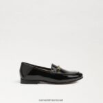 ילדים הַנעָלָה Sam Edelman לוריין ביט לופר פטנט שחור 4XL22X909 - Image 2
