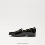 ילדים הַנעָלָה Sam Edelman לוריין ביט לופר פטנט שחור 4XL22X909 - Image 4