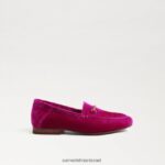ילדים הַנעָלָה Sam Edelman לוריין ביט לופר קטיפה פטל 4XL22X895 - Image 2