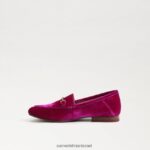 ילדים הַנעָלָה Sam Edelman לוריין ביט לופר קטיפה פטל 4XL22X895 - Image 4