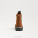 ילדים הַנעָלָה Sam Edelman מגף לגונה צ'לסי גבול חום 4XL22X976 - Image 5