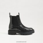 ילדים הַנעָלָה Sam Edelman מגף לגונה צ'לסי מתכת אקדח 4XL22X970 - Image 2