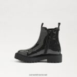 ילדים הַנעָלָה Sam Edelman מגף לגונה צ'לסי מתכת אקדח 4XL22X970 - Image 4