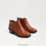 ילדים הַנעָלָה Sam Edelman מגפף קרסול חום כהה 4XL22X1006