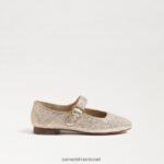 ילדים הַנעָלָה Sam Edelman מיכאלה מרי ג'יין עלה זהב 4XL22X917 - Image 2