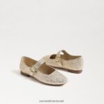 ילדים הַנעָלָה Sam Edelman מיכאלה מרי ג'יין עלה זהב 4XL22X917 - Image 7