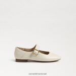 ילדים הַנעָלָה Sam Edelman מיכאלה מרי ג'יין שנהב מודרני 4XL22X916 - Image 2