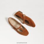 ילדים הַנעָלָה Sam Edelman מנגינה מרי ג'יין חרדל 4XL22X1051 - Image 7
