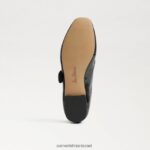 ילדים הַנעָלָה Sam Edelman מנגינה מרי ג'יין פטנט שחור 4XL22X1052 - Image 6