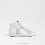 ילדים הַנעָלָה Sam Edelman נעלי ספורט גבוהות של avon לבן/שושן 4XL22X1042 - Image 2