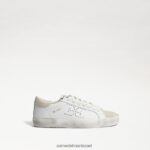 ילדים הַנעָלָה Sam Edelman נעלי ספורט של אוברי לבן/צער 4XL22X1017 - Image 2