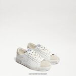 ילדים הַנעָלָה Sam Edelman נעלי ספורט של אוברי לבן/צער 4XL22X1017